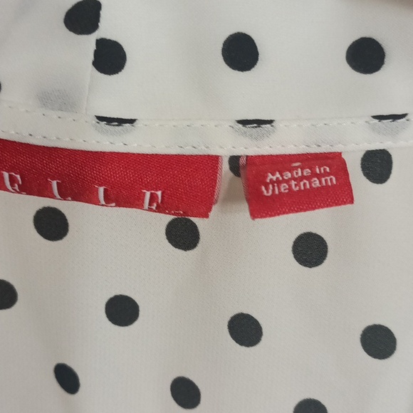 Elle floral print tank top style blouse FLAWED - Picture 3 of 7